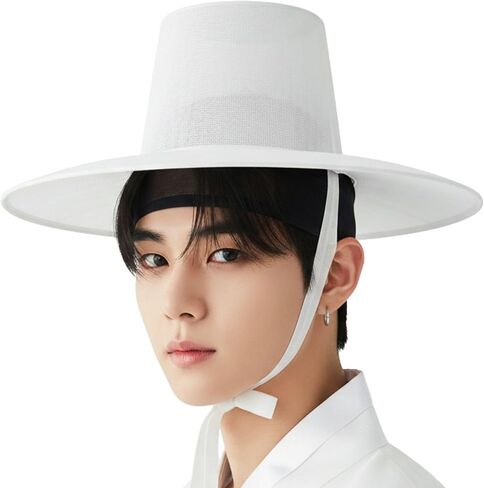 Foldable Korean Gat Hat – Inspired Hat, Lightweight Collapsible Traditional Style Headwear for Adults, 5 Colors in Saudi Arabia