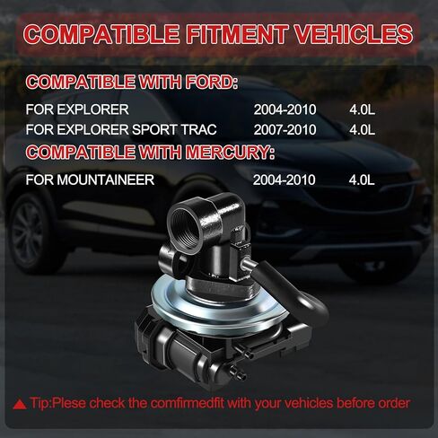 استبدال صمام EGV1055 EGR متوافق مع Ford Explorer 2004-2010، من أجل Explorer Sport Trac 2007-2010، من أجل Mercury Mountaineer 2004-2010 استبدال إعادة تدوير غاز عادم السيارات in Kuwait