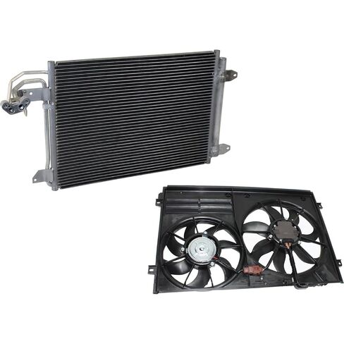Replacement Cooling Fan Assembly fits for Audi TT Quattro, A3 Quattro 3.2L V6 Gas in Saudi Arabia