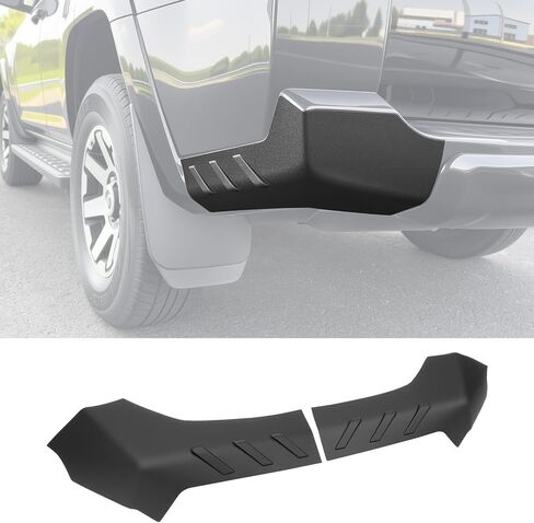 واقي المصد الخلفي لسيارة Toyota 4Runner 2014-2024 (استبعاد TRD Sport & Limited) غطاء زاوية واقي المصد الخلفي مادة TPE ناعمة لملحقات السيارة الخارجية 14-24 4 عداء in Kuwait