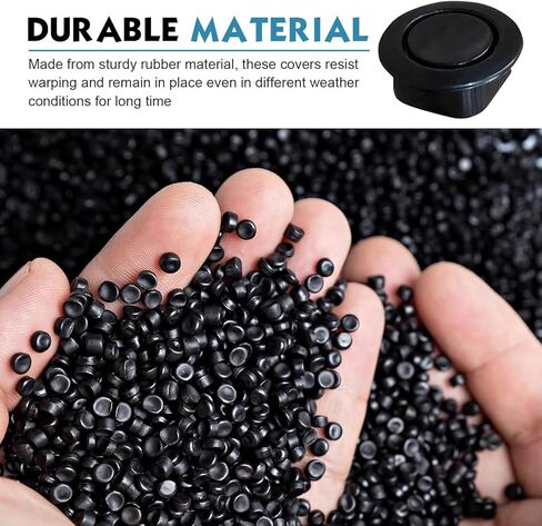 10 PCS Car Bumper Radar Hole Plugs Cover, Waterproof & Dustproof Front Rear Bumper Radar Cover Cap, Plastic Parking Sensor Hole Plug, Universal for Most Cars (21-23mm) in Kuwait