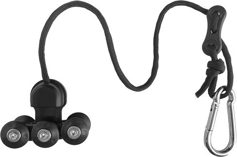 U1 هولا هوب - 30 عقدة 19 بوصة - 61 بوصة خصر قابل للتعديل، قفل مغناطيسي مع رؤوس تدليك زنبركية، طوق إنفينيتي مقاس إضافي للبالغين والأطفال، تمرين البطن، فقدان الوزن، تجانس البطن in Kuwait