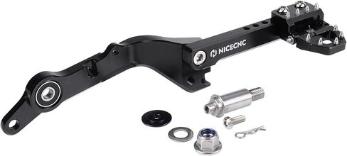 NICECNC Black Lowered Rear Brake Lever, Enhanced Rear Brake Pedal Compatible with Suzuki DR650 1996-2025 in Saudi Arabia