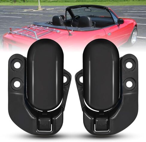 قفل مزلاج سقف قابل للتحويل ناعم من اليسار واليمين مناسب لـ 1990-2003 Mazda Miata مجموعة أقفال مزلاج علوية، زوج واحد NA01-R1-310L NA01-R1-320L in Kuwait