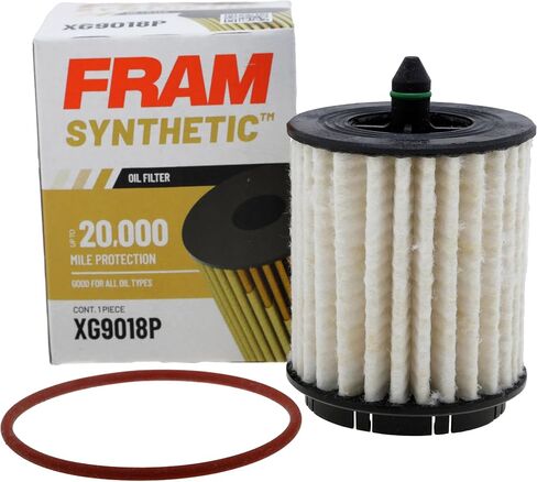 FRAM Ultra Synthetic Automotive Replacement Oil Filter, Designed for Synthetic Oil Changes Lasting up to 20k Miles, XG9018 (Pack of 1) in Kuwait