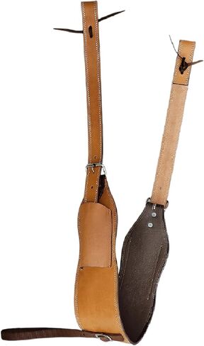 Western Leather Horse Roper Back Cinch Billets,Girth Saddle Billets Tack,Flank Saddle Cinch in Kuwait