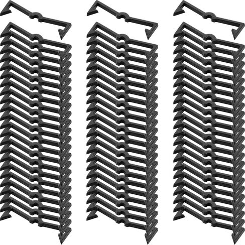 خطافات Mudder Pegboard، أقفال ربط بلاستيكية، مثبتات خطاف Pegboard، منظم خطاف عرض Pegboard، مثبتات مشبك مشبك تناسب 1/4 بوصة و1/8 بوصة Pegboard (300 قطعة) in Saudi Arabia