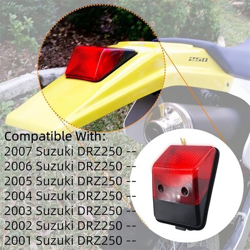 JIK الفرامل الخلفية وقف ضوء مجموعة مصابيح لسوزوكي DRZ250 2001-2007 DR650SE 1996-2026 35710-13E11 in Kuwait