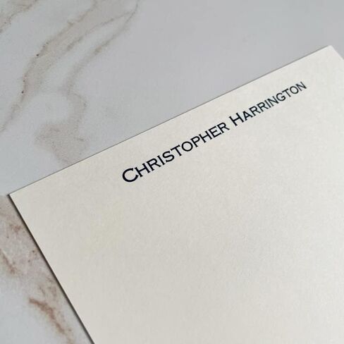 بطاقات مسطحة احترافية مخصصة - حبر مرتفع وحدود سوداء مع 25 ظرفًا مطابقًا in Kuwait