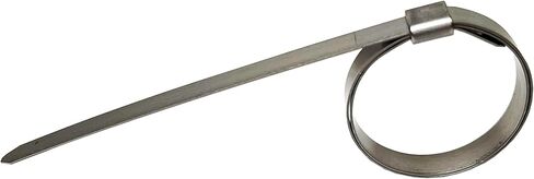 BAND-IT JS2429 Junior 1/4" Wide x 0.020" Thick, 1" Diameter, 201 Stainless Steel Smooth I.D. Clamp (100 Per Box) in Saudi Arabia