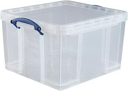 صندوق تخزين بغطاء سهل الاستخدام حقًا سعة 42 لترًا، شفاف (42L CL) in Kuwait