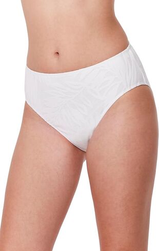 Profile by Gottex Skyfall Textured Mid Waist Swim Bottom - Front & Back Lining, Classic Bottom Coverage, Top Sold Separately in Saudi Arabia