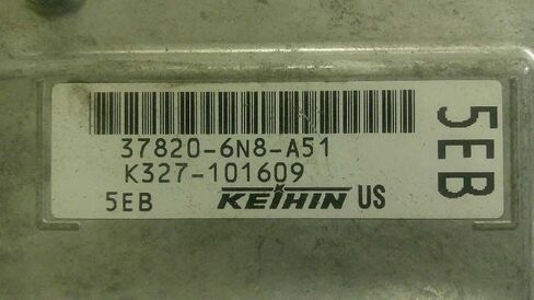 وحدة التحكم في المحرك ECM LX تناسب 2020 20 متوافقة مع Honda HR-V 37820-6N8-A51 378206N8A51 in Kuwait