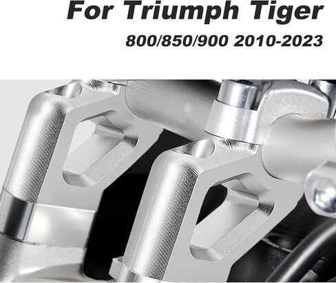 رافعات المقود متوافقة مع Triumph Tiger 800 800 XCA/XCX/XR/XRX/XRT، 900/850 Sport/Tiger Explorer 1200 دراجة نارية مقبض بار مشبك محول تثبيت المشابك in Kuwait