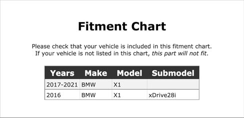 مستشعر ارتداء لوحة الفرامل الخلفية متوافق مع BMW X1 xDrive28i 2016 2017 2018 2019 2020 2021 PC-126341 in Kuwait