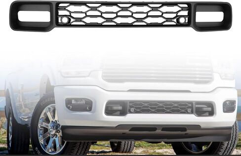 شبكة سفلية للمصد الأمامي مع فتحات استشعار متوافقة مع 2019-2024 Ram 2500 3500 4500 5500 68384294AA in Kuwait