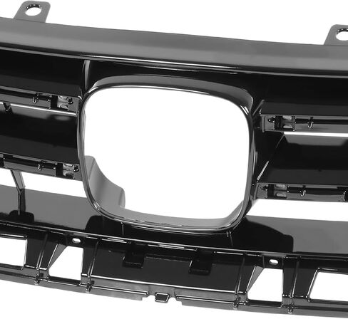 شواية DNA MOTORING OE Style مع فتحة شارة متوافقة مع 13-15 Accord 4D 6 Cyl USA، مطلية باللون الأسود، OEM-GR-HO1200215 in Saudi Arabia