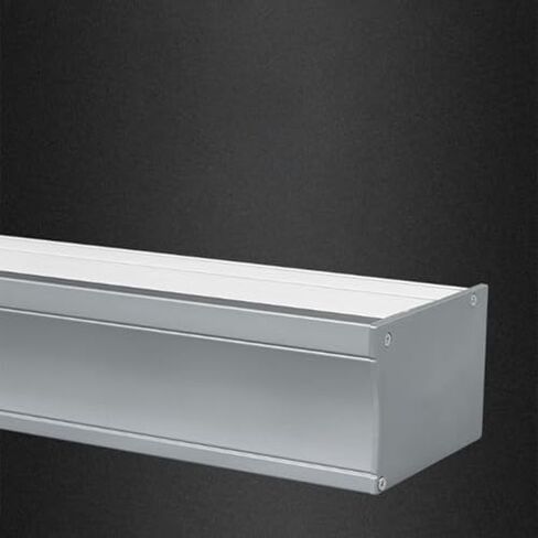 Three-in-One Window Blind Box, Dual Rail Room Divider Shower Track, Aluminum Alloy Minimalist Dust-Proof Valance Set (Ceiling Mount, L180cm/70.8in) in Saudi Arabia