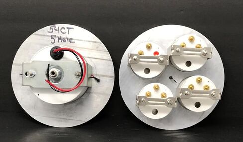 1954 Chevy Truck 5 Gauge Dash Cluster Panel Set Mechanical Beige in Saudi Arabia