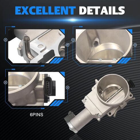 17113659 Electronic Throttle Body for CADILLAC Escalade EXT GMC Sierra 1500 2500 3500 Yukon XL Chevy Avalanche Silverado Suburban Tahoe 2000-2002 Replace 67-3010 S20032 in Saudi Arabia