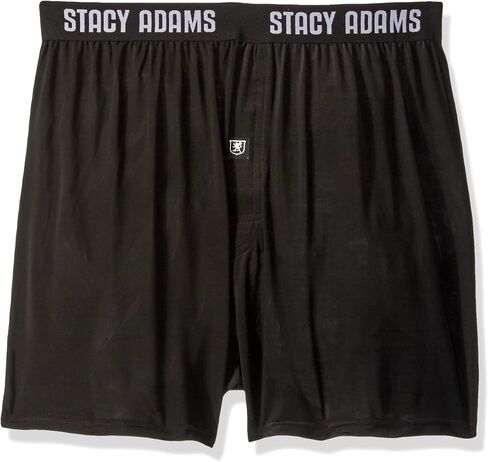 ملابس داخلية قصيرة للرجال من Stacy Adams، ملابس داخلية قصيرة للرجال من Stacy Adams، أسود، مقاس X-Large in Saudi Arabia