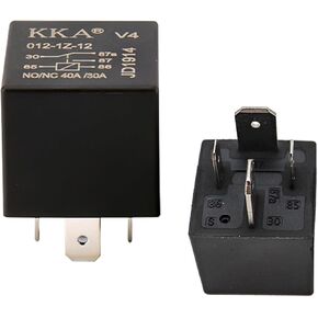 سيارة مكونة من قطعتين بأربعة أرجل 24 فولت JD1914 مرحلات 40/30 أمبير 4 سنون، مع مقابس سلكية، بدون مسند للظهر، مناسبة لإزالة الضباب، جهاز إيقاف التشغيل، التحكم في مضخة الزيت، التحكم في مروحة التبريد in Kuwait