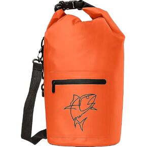 Dry Bags Waterproof Backpack Pack of 3 | Lightweight 15L Grey, 15L Blue, 15L Organe Insulated Cooler Dry Bag | Easy To Carry Travel, Camping, Fishing, Boating, Swimming kayaking Waterproof Beach Bag in Kuwait