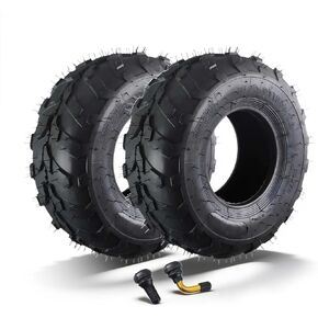 145/70-6 145-70-6 Tires Tubeless Fit For Coleman CC100X CT100U GMB100 for Baja Doodle Bug DB30 Mini Bike KT196 Go Kart Motovox MBX10 MBX11 Monster Moto Mini Bike Kazuma 110cc ATV Quad Go Kart 2 Pack in Saudi Arabia