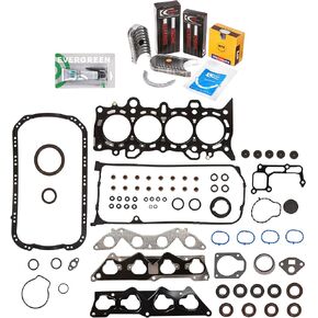 Evergreen SA-5494168833-4 Full Gasket Set Bearings Rings Fit 01-05 Honda Civic 1.7 D17A2 D17A6 in Saudi Arabia