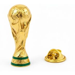 Official FIFA World Cup 2026 Edition - 1.4 inch 2D Lacquered Enamel Inlay Emblem Pin - Timeless Collector’s Item - Premium Zinc Alloy - Built to Last; Perfect for any Clothing, Hats, Bags and more in Saudi Arabia