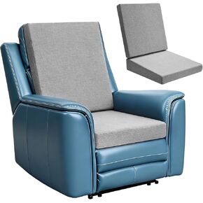 وسائد مقعد من الفوم مع مسند ظهر لكبار السن للجلوس لفترة طويلة مقاس 20 × 20 بوصة من الفوم عالي الكثافة غير قابل للانزلاق مع دعم خلفي من قطعتين in Kuwait