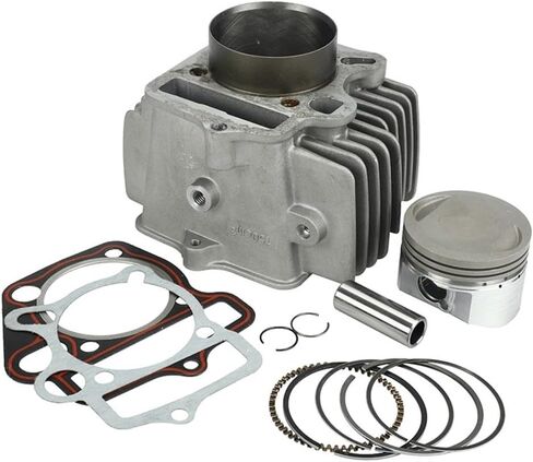 Piston And Rings Cylinder Barrel Rebuild Kit 1P56FMJ 56.5mm Compatible With 150 150cc Horizontal Engines Bike Pit Bike in Kuwait