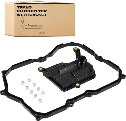 طقم فلتر ناقل الحركة الأوتوماتيكي مع حشية عموم متوافقة مع Volkswagen Tiguan 2018-2024، Atlas 2018-2025 & Audi Q3 2019-2025، Jetta 2014-2016 يستبدل 09P325429 in Kuwait