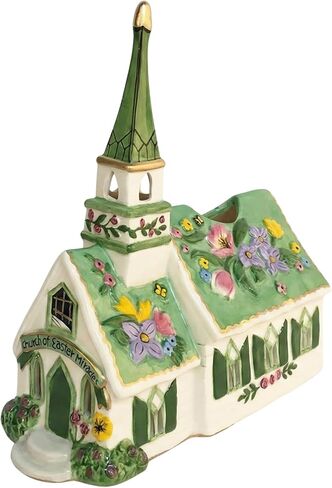 Blue Sky Clayworks Miracles Church Candle House, 7.5" L x 3.5" W x 8" H in Saudi Arabia