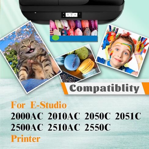 متوافق مع وحدة الطبل توشيبا 2000AC لاستبدال E-Studio 2000AC 2010AC 2050C 2051C 2500AC 2510AC 2550C الطابعة 1 Set in Kuwait