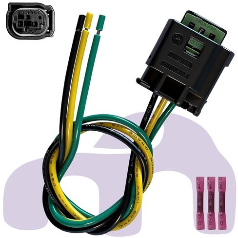 3PINS Parking Distance Aid Sensor Connector Plug Wiring Harness Pigtail for Ford F-150 F-250 F-350 F-450 F-550 Super Duty Explorer Escape Expedition Mariner Wiring Harness Connector in Saudi Arabia