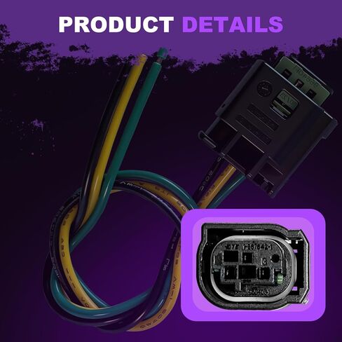 3PINS Parking Distance Aid Sensor Connector Plug Wiring Harness Pigtail for Ford F-150 F-250 F-350 F-450 F-550 Super Duty Explorer Escape Expedition Mariner Wiring Harness Connector in Saudi Arabia