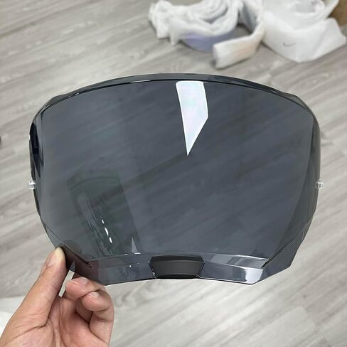 درع لـ LS2 Explorer، Explorer Carbon، MX701 خوذة قناع من الأشعة فوق البنفسجية محمية من الأشعة فوق البنفسجية Para Casco De Moto (أحمر شفاف للنهار والليل) in Kuwait