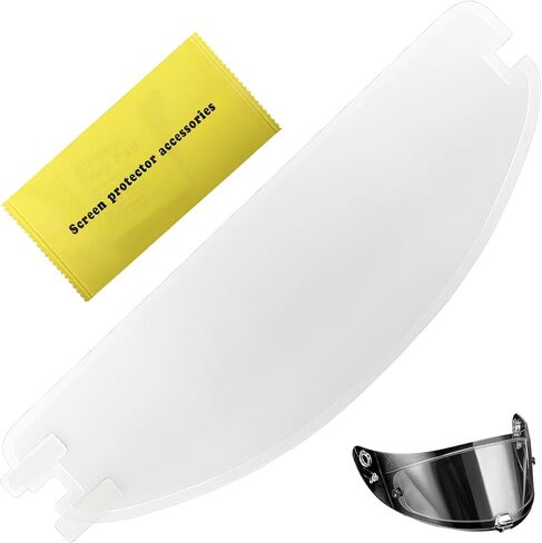 1 قطعة درع خوذة عالمي مضاد للضباب، خوذة دراجة نارية مضادة للضباب، طبقة واقية مضادة للمطر وكارهة للماء من أجل رؤية واضحة للركوب في جميع الظروف الجوية in Kuwait