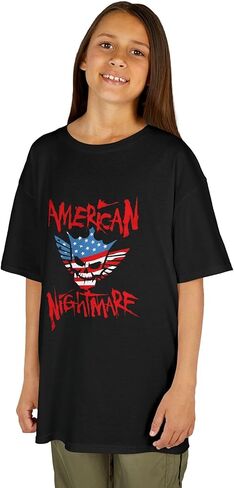 Cody Rhodes American Nightmare Kids Tshirt Pro Wrestling T-Shirt for Youth Kids in Saudi Arabia