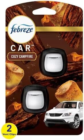Febreze Cozy Campfire Car Vent 2 Pack in Saudi Arabia