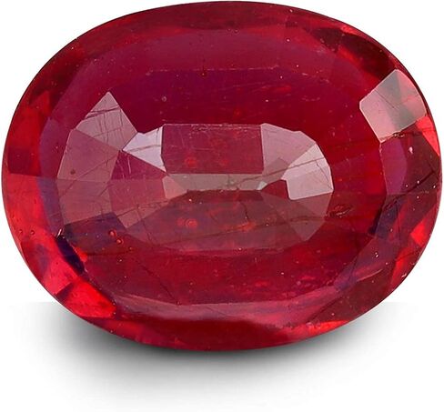 Natural Ruby Manik Astrological Purpose Stone Original Unheated Untreatet Earth Mind Certified Natural Loose Gemstone 4.50 Carat in Saudi Arabia