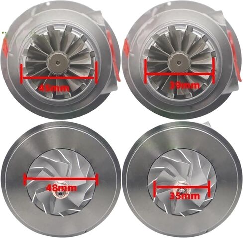 49177-01510 Car TD04 Turbo Cartridge Core Compatible For Mitsubishi Pajero 2.5 TD 49177-01500 MD106720 MD083538 Turbine CHRA Core in Kuwait