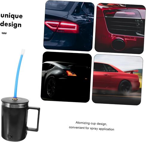 VOSAREA 1Set Headlight Restoration Tool Kit Atomizing Cup for Car Headlight Repair Leakproof Nozzle User Friendly Design for Easy Application and Maintenance of Fogged Headlights in Saudi Arabia