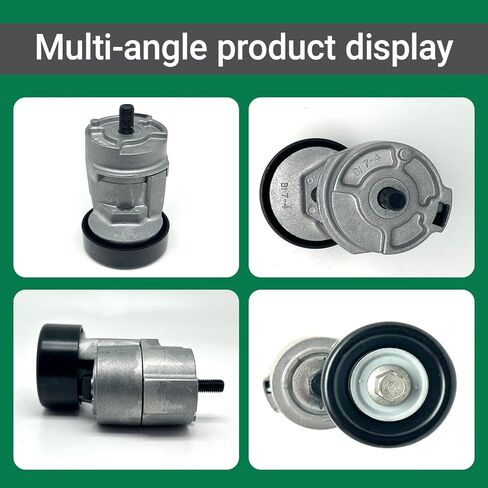 Belt Tensioner With Belt With Idler Pulley Fits 2011-2014 Sonata,2012-2014 Tucson,2013-2014 Santa Fe Sport,2011-2015 Kia Optima/Sportage,2014-2015 Sorento 2.0L 2.4L Replacement 2528125000 in Kuwait