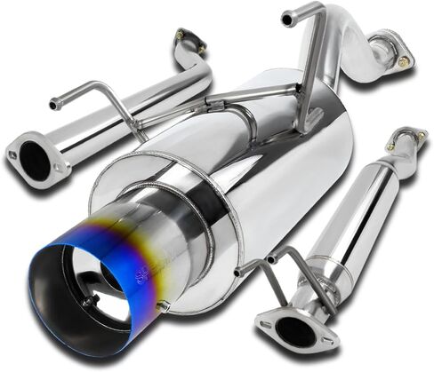نظام Spec-D Tuning 4" Tip Catback Exhuast System متوافق مع 2002-2006 Acura RSX Type-S 2.0L DC5 in Saudi Arabia