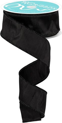 شريط بحافة سلكية من دوبيوني معدني، 10 ياردة (أزرق، ذهبي، 1.5 بوصة) in Kuwait