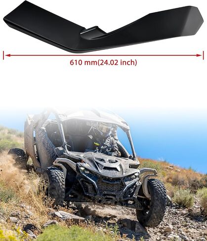 لوحات زخرفة الإضاءة النهارية لـ Can Am Maverick R 2024+، مجموعة لوحة زخرفة DRL لملحقات Can-Am Maverick R MAX X RS 2024-2026، استبدال #708500016#708500017، اليسار واليمين in Saudi Arabia