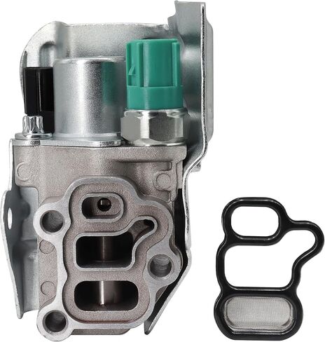 صمام بكرة الملف اللولبي VTEC مع مفتاح ضغط الزيت وحشية مناسب لـ 2002-2011 Honda Accord Civic CR-V Element Acura RSX L4 2.4L يستبدل 15810-RAA-A03 15810-PNE-G01 15810-PPA-A01 917-224 in Kuwait