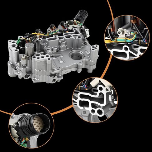 RE0F11A JF015E CVT Transmission Valve Body W/Solenoid fit for Nissan Sentra Versa 1.6L 1.8L 2013 2014 2015 2016 2017 2018 2019 Replaces 31705-X428B 31705-X428C 31705-X427D in Saudi Arabia